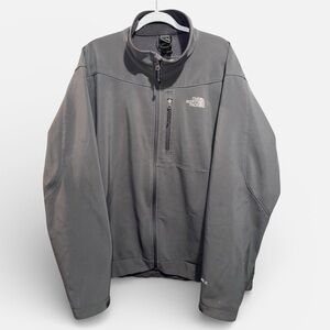 The North Face Men's Apex soft shell Charcoal grey Performance Jacket size xxl